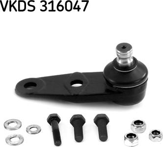 SKF VKDS 316047 - Balst / Virzošais šarnīrs ps1.lv