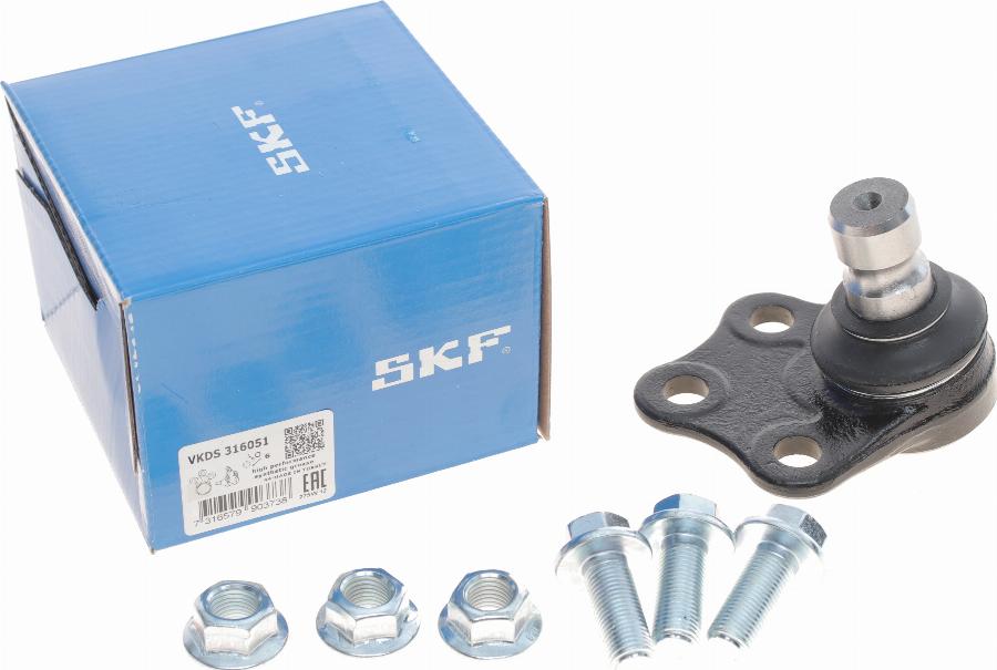 SKF VKDS 316051 - Balst / Virzošais šarnīrs ps1.lv