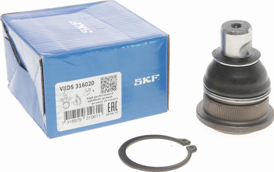 SKF VKDS 316020 - Balst / Virzošais šarnīrs ps1.lv