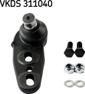 SKF VKDS 311040 - Balst / Virzošais šarnīrs ps1.lv