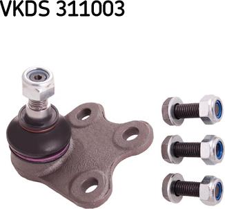 SKF VKDS 311003 - Balst / Virzošais šarnīrs ps1.lv