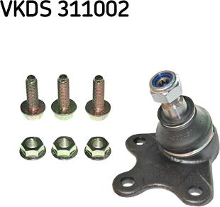 SKF VKDS 311002 - Balst / Virzošais šarnīrs ps1.lv