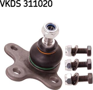 SKF VKDS 311020 - Balst / Virzošais šarnīrs ps1.lv