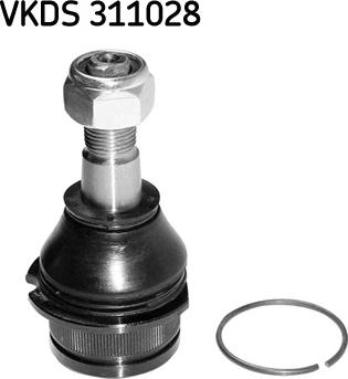 SKF VKDS 311028 - Balst / Virzošais šarnīrs ps1.lv