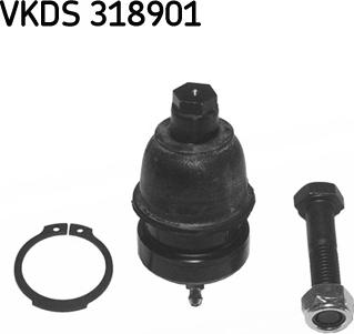 SKF VKDS 318901 - Balst / Virzošais šarnīrs ps1.lv