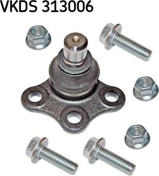 SKF VKDS 313006 - Balst / Virzošais šarnīrs ps1.lv