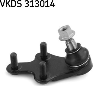 SKF VKDS 313014 - Balst / Virzošais šarnīrs ps1.lv