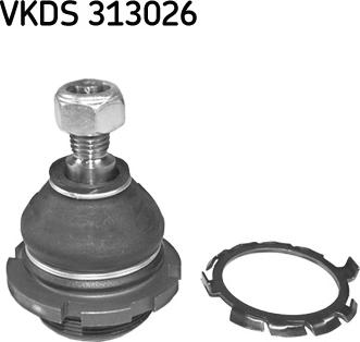 SKF VKDS 313026 - Balst / Virzošais šarnīrs ps1.lv