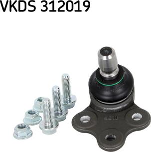 SKF VKDS 312019 - Balst / Virzošais šarnīrs ps1.lv