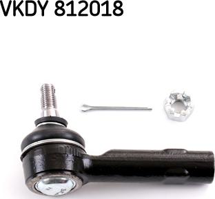 SKF VKDY 812018 - Stūres šķērsstiepņa uzgalis ps1.lv