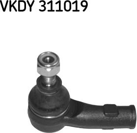 SKF VKDY 311019 - Stūres šķērsstiepņa uzgalis ps1.lv