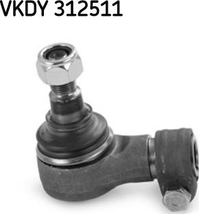 SKF VKDY 312511 - Stūres šķērsstiepņa uzgalis ps1.lv