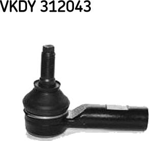 SKF VKDY 312043 - Stūres šķērsstiepņa uzgalis ps1.lv