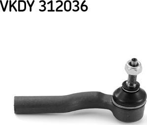 SKF VKDY 312036 - Stūres šķērsstiepņa uzgalis ps1.lv