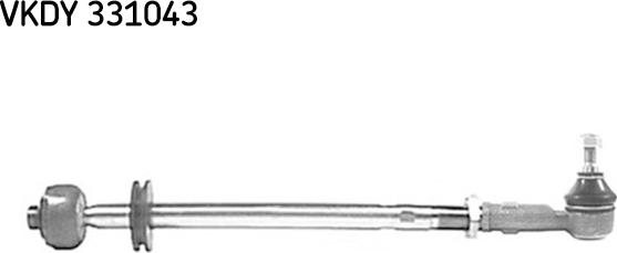 SKF VKDY 331043 - Stūres šķērsstiepnis ps1.lv