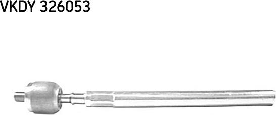 SKF VKDY 326053 - Aksiālais šarnīrs, Stūres šķērsstiepnis ps1.lv