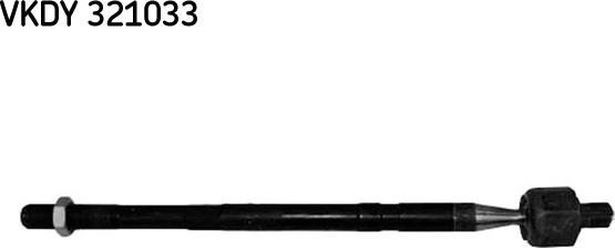 SKF VKDY 321033 - Aksiālais šarnīrs, Stūres šķērsstiepnis ps1.lv