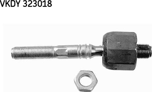 SKF VKDY 323018 - Aksiālais šarnīrs, Stūres šķērsstiepnis ps1.lv