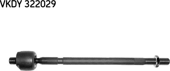 SKF VKDY 322029 - Aksiālais šarnīrs, Stūres šķērsstiepnis ps1.lv