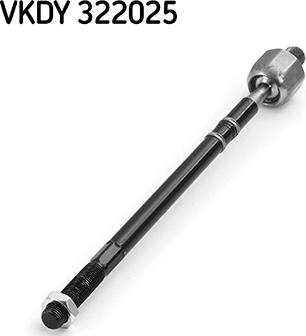 SKF VKDY 322025 - Aksiālais šarnīrs, Stūres šķērsstiepnis ps1.lv