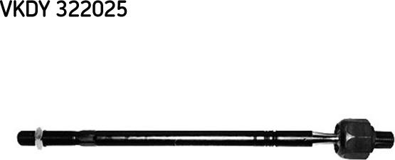 SKF VKDY 322025 - Aksiālais šarnīrs, Stūres šķērsstiepnis ps1.lv
