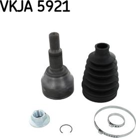 SKF VKJA 5921 - Šarnīru komplekts, Piedziņas vārpsta ps1.lv