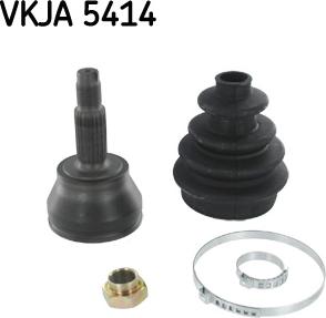 SKF VKJA 5414 - Šarnīru komplekts, Piedziņas vārpsta ps1.lv