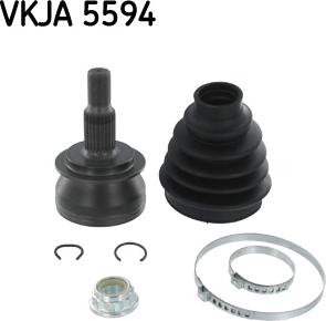 SKF VKJA 5594 - Šarnīru komplekts, Piedziņas vārpsta ps1.lv