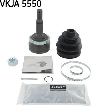 SKF VKJA 5550 - Šarnīru komplekts, Piedziņas vārpsta ps1.lv