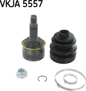 SKF VKJA 5557 - Šarnīru komplekts, Piedziņas vārpsta ps1.lv