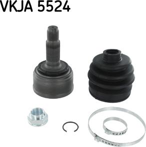 SKF VKJA 5524 - Šarnīru komplekts, Piedziņas vārpsta ps1.lv