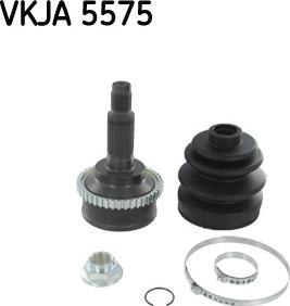 SKF VKJA 5575 - Šarnīru komplekts, Piedziņas vārpsta ps1.lv