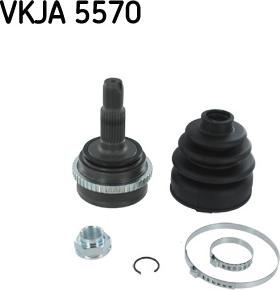 SKF VKJA 5570 - Šarnīru komplekts, Piedziņas vārpsta ps1.lv