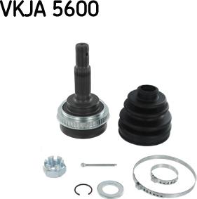 SKF VKJA 5600 - Šarnīru komplekts, Piedziņas vārpsta ps1.lv