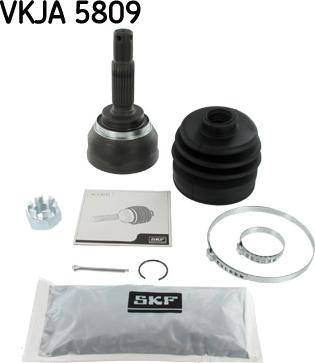 SKF VKJA 5809 - Šarnīru komplekts, Piedziņas vārpsta ps1.lv