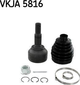 SKF VKJA 5816 - Šarnīru komplekts, Piedziņas vārpsta ps1.lv