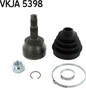 SKF VKJA 5398 - Šarnīru komplekts, Piedziņas vārpsta ps1.lv