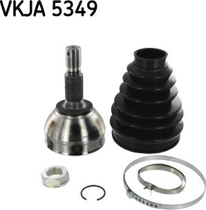 SKF VKJA 5349 - Šarnīru komplekts, Piedziņas vārpsta ps1.lv