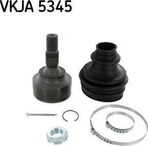 SKF VKJA 5345 - Šarnīru komplekts, Piedziņas vārpsta ps1.lv