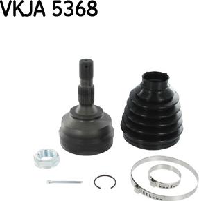 SKF VKJA 5368 - Šarnīru komplekts, Piedziņas vārpsta ps1.lv