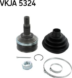 SKF VKJA 5324 - Šarnīru komplekts, Piedziņas vārpsta ps1.lv