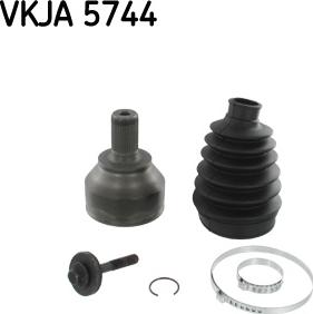 SKF VKJA 5744 - Šarnīru komplekts, Piedziņas vārpsta ps1.lv