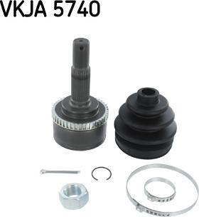 SKF VKJA 5740 - Šarnīru komplekts, Piedziņas vārpsta ps1.lv