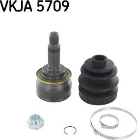 SKF VKJA 5709 - Šarnīru komplekts, Piedziņas vārpsta ps1.lv