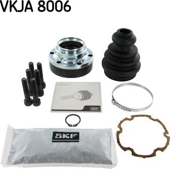 SKF VKJA 8006 - Šarnīru komplekts, Piedziņas vārpsta ps1.lv