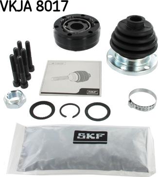 SKF VKJA 8017 - Šarnīru komplekts, Piedziņas vārpsta ps1.lv