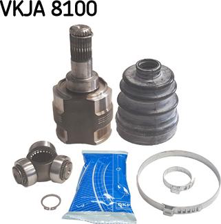 SKF VKJA 8100 - Šarnīru komplekts, Piedziņas vārpsta ps1.lv