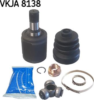 SKF VKJA 8138 - Šarnīru komplekts, Piedziņas vārpsta ps1.lv