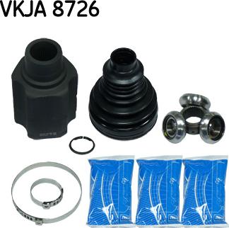 SKF VKJA 8726 - Šarnīru komplekts, Piedziņas vārpsta ps1.lv