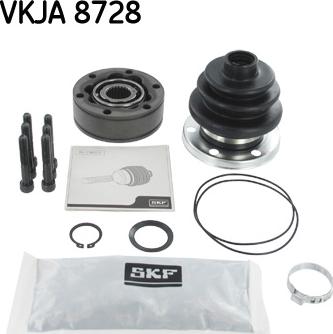 SKF VKJA 8728 - Šarnīru komplekts, Piedziņas vārpsta ps1.lv